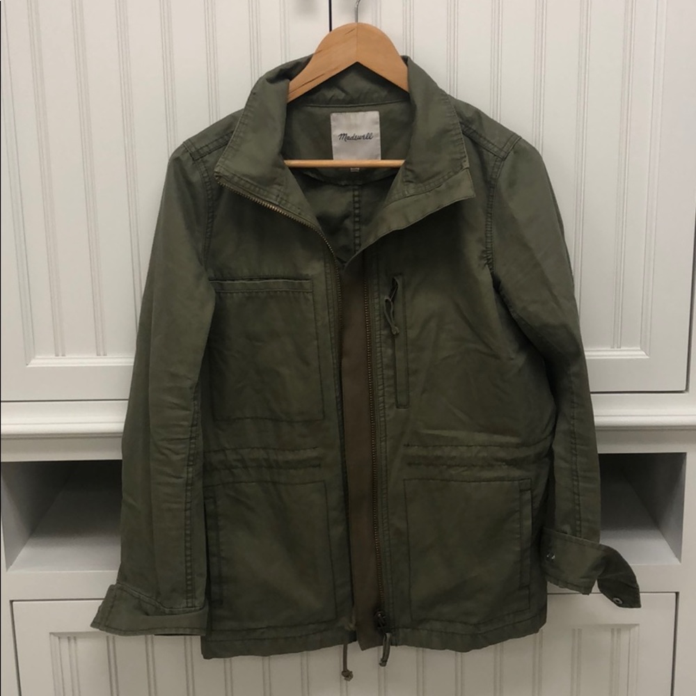 Madewell Green Fleet Military Jacket
